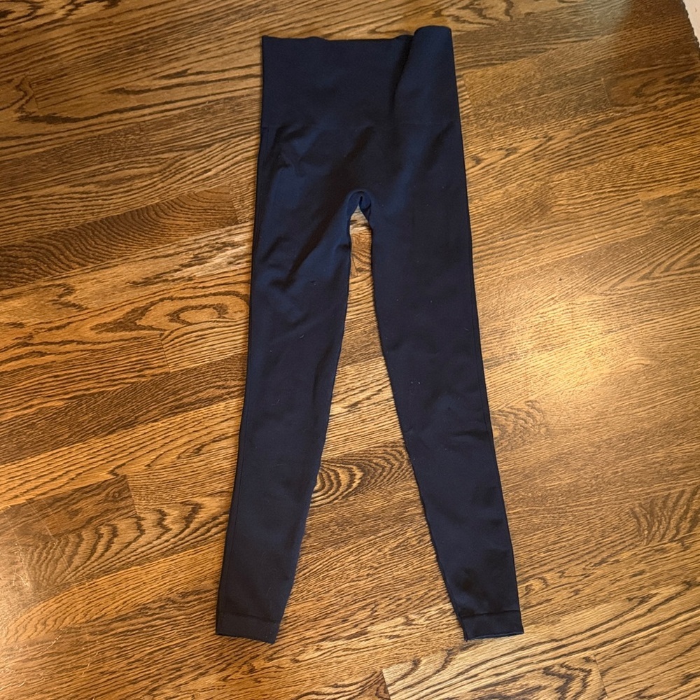 SPANX Black High-Waist “Look at Me Now” Shaping Leggings